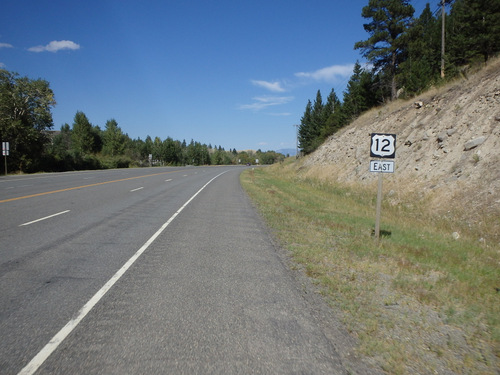 GDMBR: Eastbound US Highway 12.